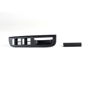 Black Front Left Window Switch Panel Bezel Trim For VW Passat Golf - Picture 1 of 9