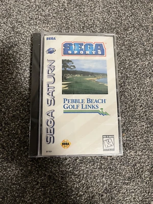 Pebble Beach Golf Links Sega Saturn video game SEALED BRAND NEW 1995 - Image 1 of 4
