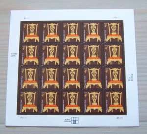 Sc 3755 Americana Definitive - Chippendale Chair - Mint Sheet - Picture 1 of 1