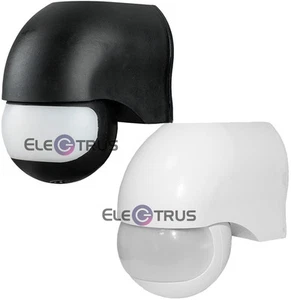 AUßEN-BEWEGUNGSMELDER 1200 Watt Infrarot IP44 PIR Sensor 180° AP Aufputz NEU - Bild 1 von 3