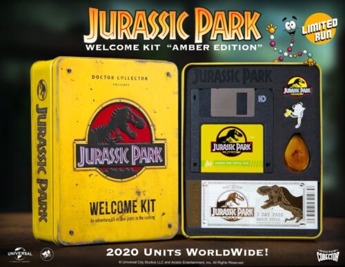 Jurassic Park Doctor Collector Limited Amber Edition Kit new sealed