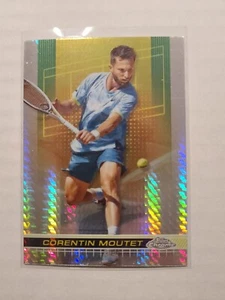 2024 Topps Cromo Tenis Corentin Moutet #160 Prisma Refractor Paralelo - Imagen 1 de 2