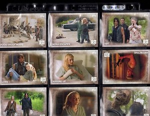 Topps The Walking Dead season 5 complete Base Set +WRAPER