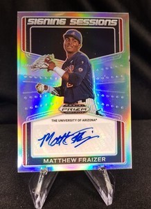 Panini 2022 Prizm Draft - Matthew Fraizer - Rookie Signing Sessions Silver Auto