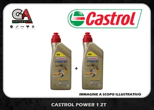 Olio 2T Mezcla Motor Moto Scooter 2 Tiempos Castrol Power 1 2T Semi Sintético - Imagen 1 de 3