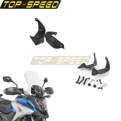 Protectores de manos negros para motocicleta Honda NC700X NC750X NC750S 12-17 Foto 1 de 4