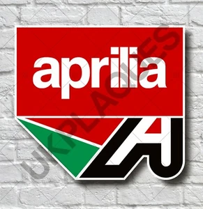 APRILIA 2FT LARGE GARAGE WALL SIGN PLAQUE MOTORBIKE BIKE MOTORCYCLE RS660 RSV4 - Picture 1 of 12