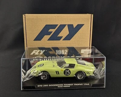 FLY Ferrari GTO 250 Innes Ireland Green 1:32 Slot Car #15 FLYE2011 SEALED - Image 1 of 4