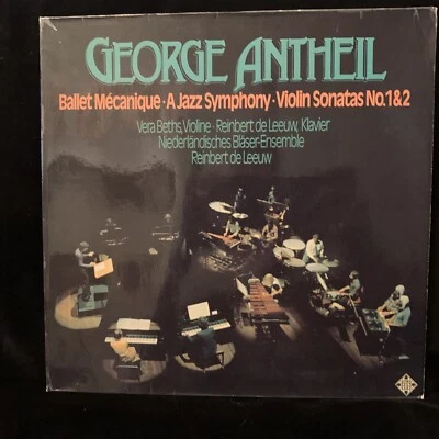 VERA BETHS violin - ANTHEIL Sonatas #1 & 2, Ballet Mechanique, Jazz Symp ST LP - Image 1 of 4