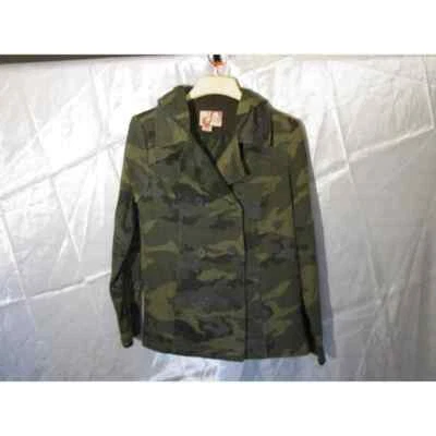 Ocean Pacific Youth Size L (13-15) Camouflage jacket, hood, pockets, double brst - Imagem 1 de 4