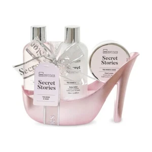 Set donna IDC Institute Tea Rose & Sage gel doccia + lozione corpo + crema mani - Imagen 1 de 7