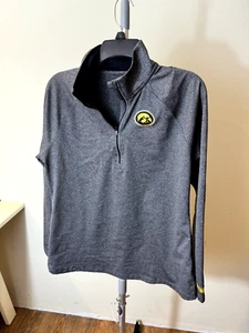 iowa hawkeyes 1/4 zip pullover captivating - Picture 1 of 5