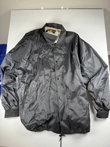 Vintage Quartermaster Law Pro Jacket 5XL Navy Nylon Windbreaker * - Picture 1 of 7