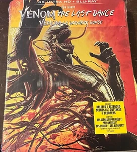 Venom the Last Dance(4K UHD+Blu-Ray) Steelbook - Picture 1 of 2