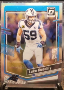 2023 Panini Donruss Optic Silver Holo Prizm Luke Kuechly #29 Carolina Panthers - Picture 1 of 2