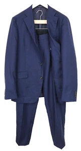 Suitsupply La Spalla Hombre Traje UK44R Forro Vestido Azul Lana 2 PC - Imagen 1 de 16