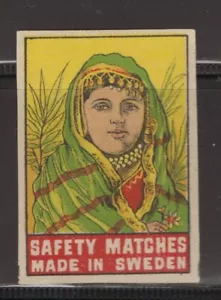 MATCHBOX ETIKETTEN SWEDEN - Gypsy - ** - Bild 1 von 1