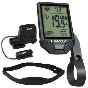 NNEOBA Wireless Bike Computer Speed Meter with Heart Rate Sensor - Picture 1 of 7