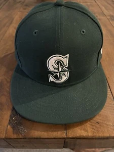 Seattle Mariners SEA MLB Authentic New Era 59FIFTY Fitted Cap - 5950 Hat - Picture 1 of 1