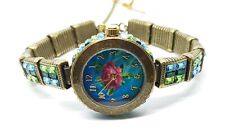 Watch Michal Negrin Crystal Roses Magnetic Made in Israel + BOX