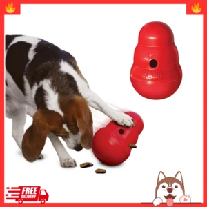 🔥😊Wobbler Kong Toy Dog Treat Dispenser Large Red Food Dogs Dispensing Food😊🔥 - Picture 1 of 7