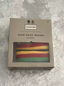 Hunter Kids Boot Socks For Hunter Original Size M Kids New Rainbow - Picture 1 of 2