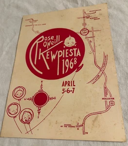 1968 Program/Schedule of Events for Rose O'Neill Kewpiesta-Bonniebrook, Missouri - Picture 1 of 3
