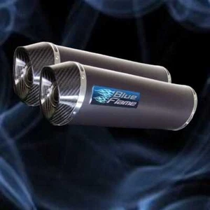 Suzuki SV1000 2003-2007 Exhaust Silencer Muffler - Carbon Tip - Satin Black - Picture 1 of 2