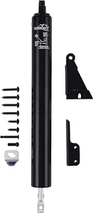 - Standard Duty Pneumatic Screen and Storm Door Closer, Black - Picture 1 of 12
