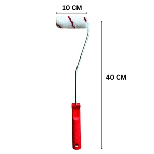 10 cm Universal Farbroller mit Griff, für Wand, Decken & Fassadenfarben - Bild 1 von 4