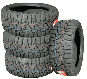 4 X LT 35X12.50R22 114Q LRE Haida HD878 R/T Rugged All Terrain NEW Truck Tires - Picture 1 of 11