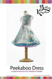 SEWING PATTERN - Bettsy Kingston Peekaboo Dress - size 2 - 7 yrs - Picture 1 of 2