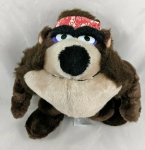 Peluche Mighty Star Tazmanian Devil Taz 9 pulgadas 1993 peluche - Imagen 1 de 5