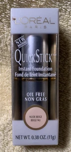 L'Oréal Paris QuickStick Instant Foundation - Oil-Free - Nude Beige 0.38 OZ - Picture 1 of 3