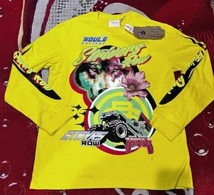 Herren Large Strivers Row Langarm Big Bad Wolf Monstertruck T Streetwear - Bild 1 von 11