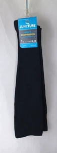 Juncture Herren Kompression 8-20 mm gH Kniehohe Socken Größe 6-12 schwarz Neu mit Etikett - Bild 1 von 4