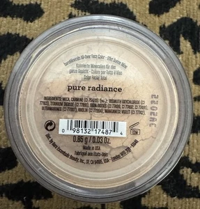 BareMinerals PURE RADIANCE All Over Face Color Highlighter Powder .85g/0.03 Oz - Picture 1 of 5