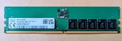 Dell T360 SK hynix DDE5 EC4 UDIMM 16 GB 1Rx8 PC5-5600B-ED0-1010-XT Foto 1 de 2