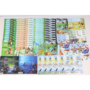 KONVOLUT BLÖCKE-BLÄTTER AUS FRANKREICH THEMA "TIERE" POSTFRISCH ** GESICHT 176 € - Bild 1 von 5