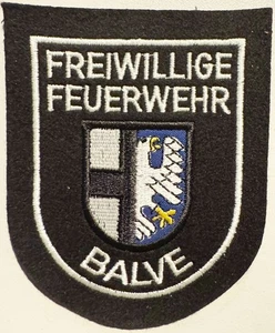 Freiwillige Feuerwehr Balve Deutschland Germany Patch Abzeichen Neu - Picture 1 of 1