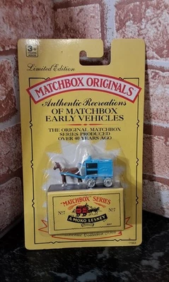 Matchbox Diecast Originales Tirado por Caballos Leche Flotador Nº 7 Auténticas Recreaciones Nuevo Foto 1 de 2