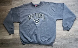 West Virginia University Pullover Crewneck Sweatshirt Mens XL  Champion  - Picture 1 of 10
