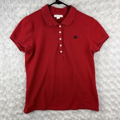 Aeropostale Polo Shirt Boy's Size XL Red Logo Short Sleeve Shirt - Image 1 of 4