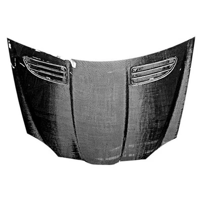 For Mercedes-Benz SLK300 09-10 VIS Racing 05MER1712DOE-010C Carbon Fiber Hood - Image 1 of 2