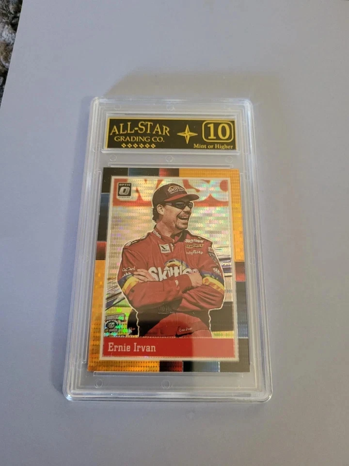 !!!    TARJETA DE CARRERAS REFRACTOR ÓPTICO ERNIE IRVAN GRADUADA 10 2021 $$ Foto 1 de 1