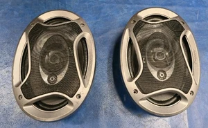 PIONEER 6x9 Ts-A6982S SPEAKERS WITH COVERS TESTED WORKING PAIR OF 2 - Picture 1 of 13