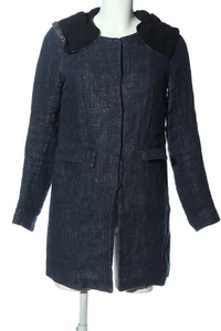 ICHI Abrigo con capucha Mujeres Abrigo Talla EU 34 azul look casual - Imagen 1 de 5