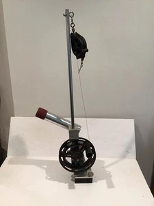 Big Jon Manual Downrigger w/ Swivel Base Wire 24" Boom 90 & 180 Degree Angle - Picture 1 of 12