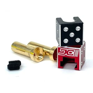 JC Racing 5mm Bullet Connector 2 pcs w/ Grips For Rc Car # JCS-0030 - Picture 1 of 3