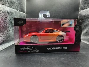 Jada Toys 2023 "Pink Slips" rot Porsche 911 GT3 RS Maßstab 1:32 - Bild 1 von 3